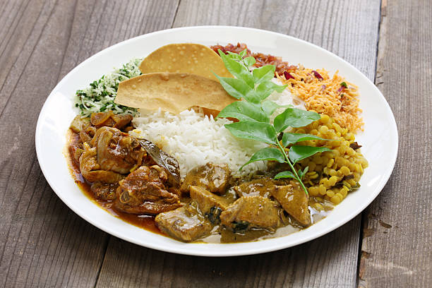 istock sri lankan rice and curry dish 541603544