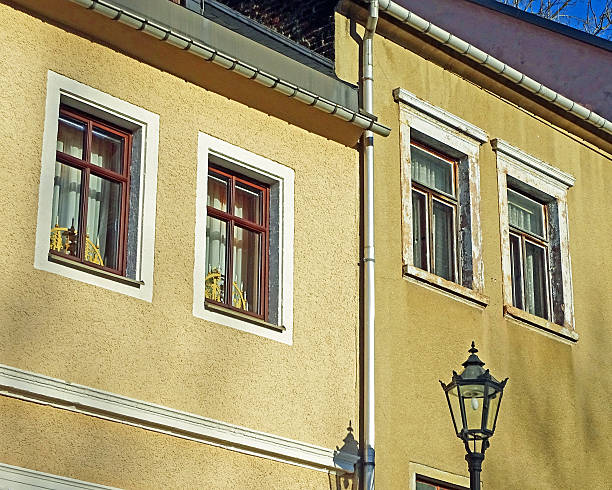 istock Building facades in Annaberg-Buchholz (Germany) 541604666