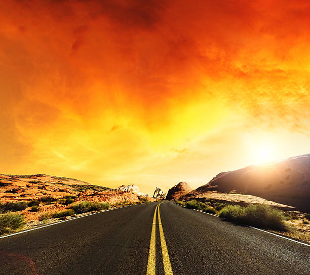 istock on the road on the valley of fire 541607180