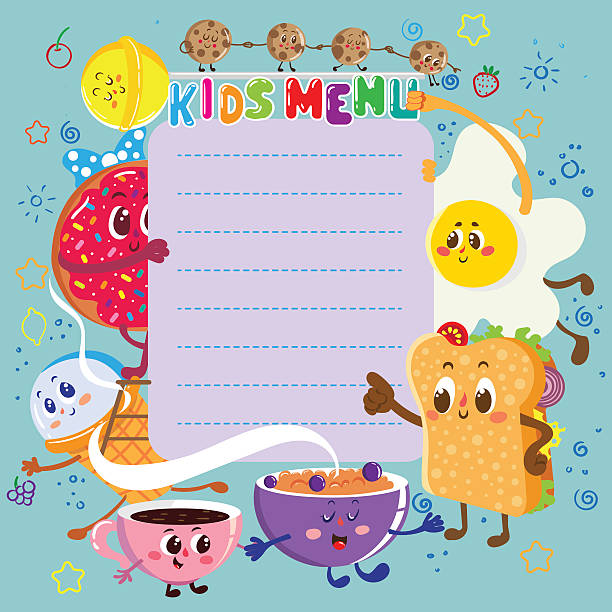Menu Saludable Para Niños - Banco de fotos e imágenes de stock - iStock Menu Saludable Para Niños - Banco de fotos e imágenes de stock - iStock