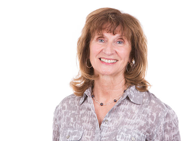 istock middle aged casual woman 541607758