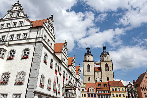 istock Wittenberg Lutherstadt - historical city 541609314