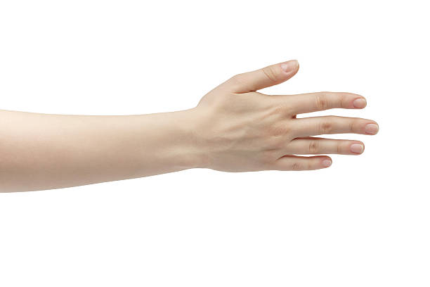istock young woman right hand counting five 541609804