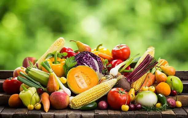 Photo of Fresh fruits and vegetables