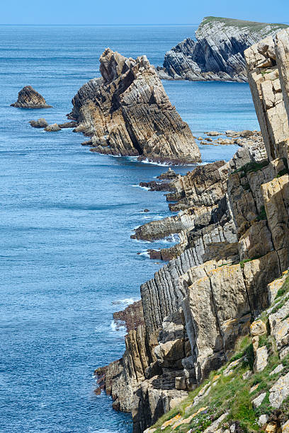 istock Atlantic ocean coastline near Portio Beach 541823904