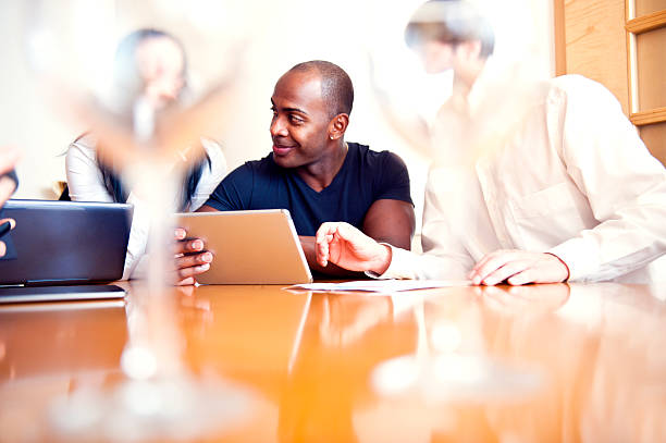 istock Business people working together in office 541826158