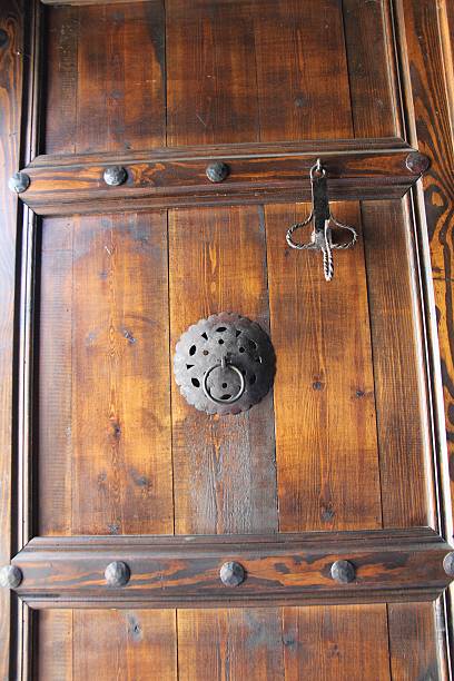 istock Old Albanian Door Hardware 541827330
