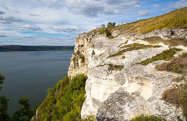 istock White rock over big lake 541827756