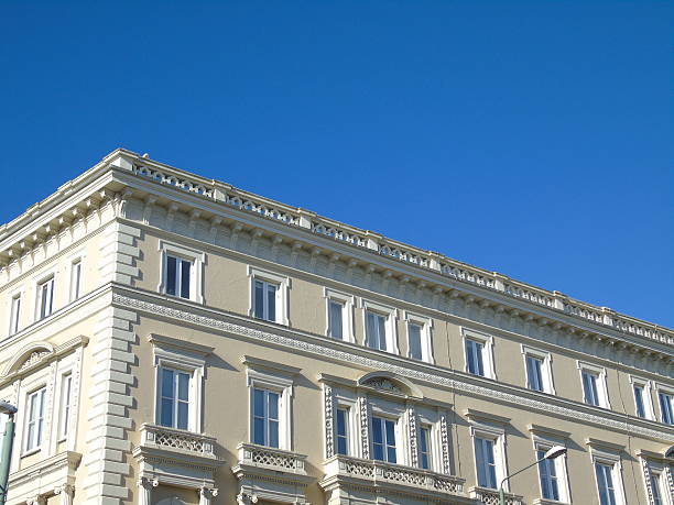 istock Brighton Victorian building in summer with blue sky 541831946