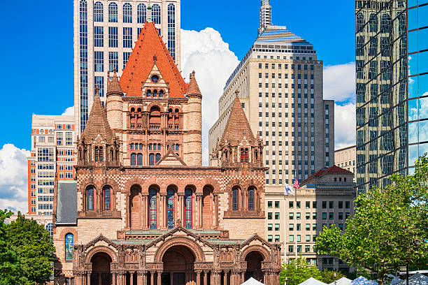 istock Trinity Church on Copley Square in Boston Massachusetts USA 541832254