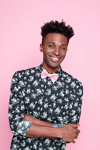 istock Friendly fashionable afro american young man 541833876