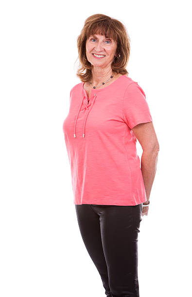 istock middle aged casual woman 541838472