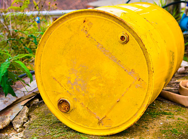 istock steel barrel t 541838832