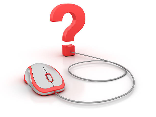 690+ Questions And Answers With Computer Mouse Stock Photos, Pictures ...