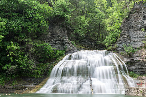 istock Waterfalls at Robert H. Treman State Park 541841222