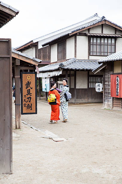 istock The  back of Japanese beauty in Edo perioud. 541843734