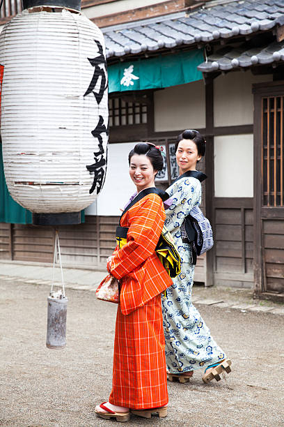 istock The  back of Japanese beauty in Edo perioud. 541843786