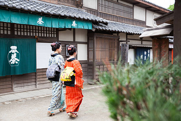 istock The  back of Japanese beauty in Edo perioud. 541843958