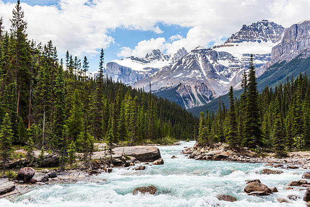 istock Mistaya River and Peaks II 541844214