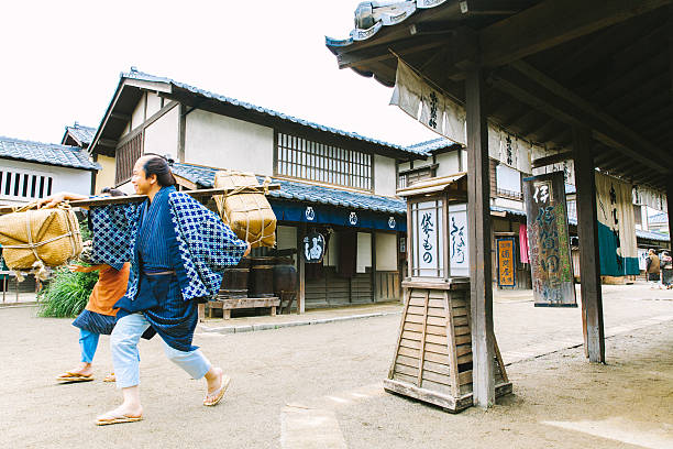 istock The  back of Japanese beauty in Edo perioud. 541844962