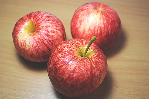 istock Red apples delicious and benefits. 541850886