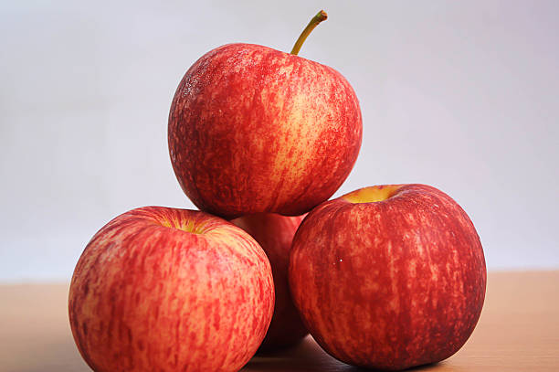 istock Red apples delicious and benefits. 541851154