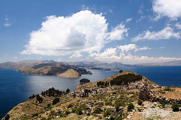 istock South America, Titicaca lake landscape 541851670