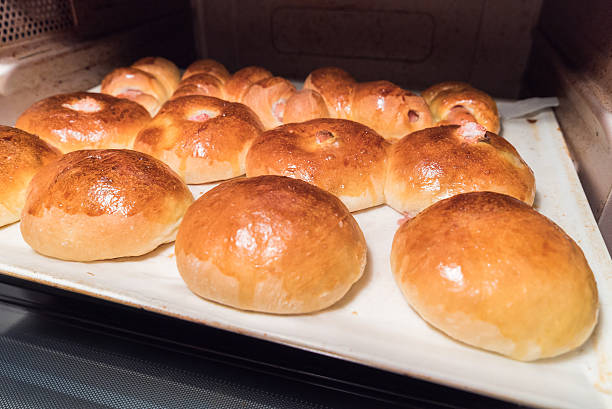 istock homemade sweet buns (bean-jam bun) 541852346