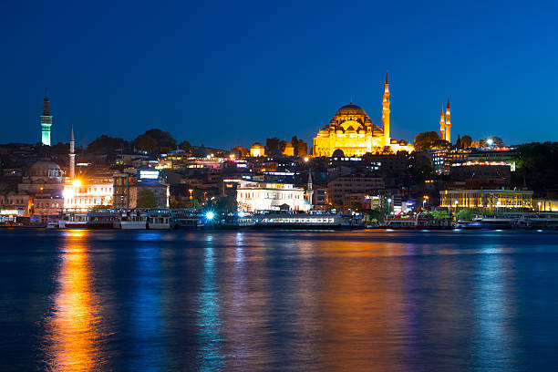 istock Evening in Istanbul and Rustem Pasa Mosque 541852424