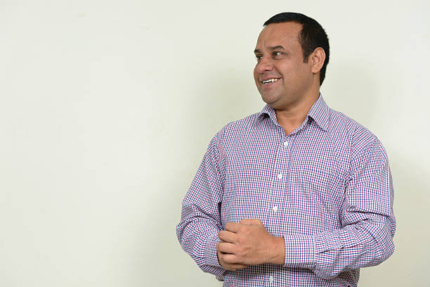 Indian businessman smiling