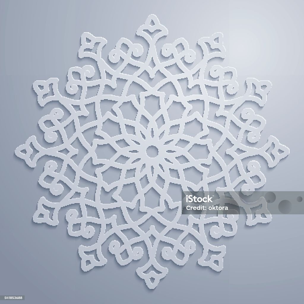 Rounded Arabic Pattern Round Arabic Decorative Pattern Stock Illustration - Download Image Now ...