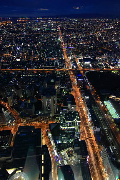 istock night view of osaka japan 541853856