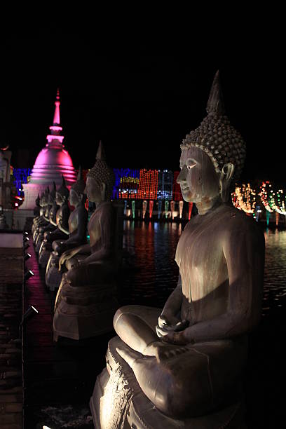 istock Sri Lanka Buddhist temple in Beira Lake 541854928