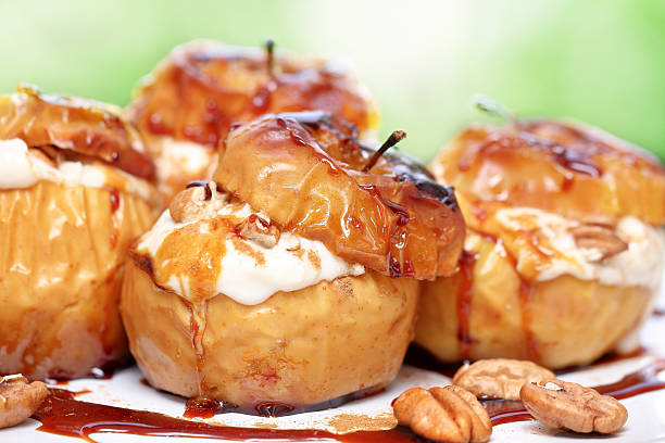 istock Tasty baked apples 541859162