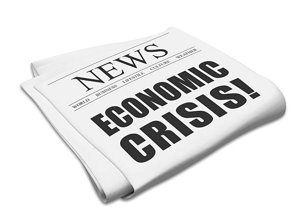 istock Economic crisis newspaper 541860160