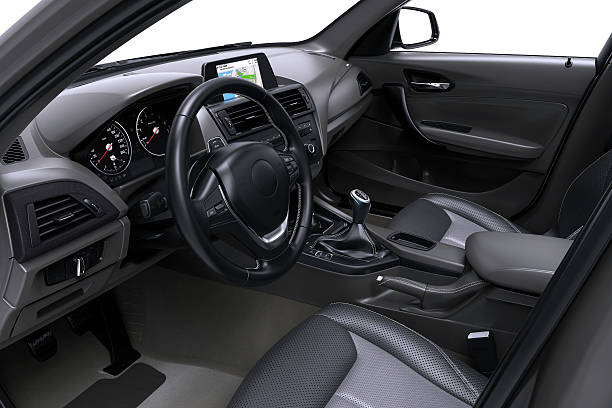 istock the inside or interior of a modern car 541865910