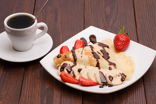 istock Crepes with Banana and strawberries 541969716