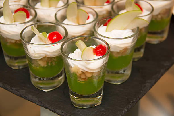 istock delicious Mini  in glass dessert station 541970952