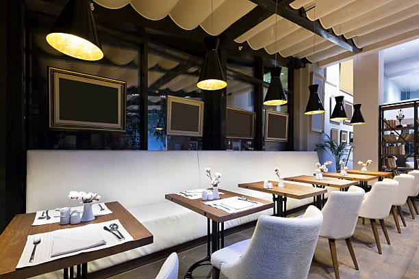 istock Interior of a hotel restaurant 541971236