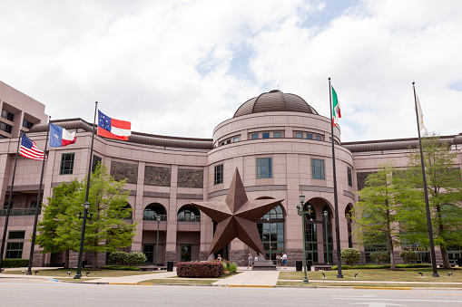 Dallas, Tx, USA - April 9, 2016: Texas State History Museum in the city of Austin