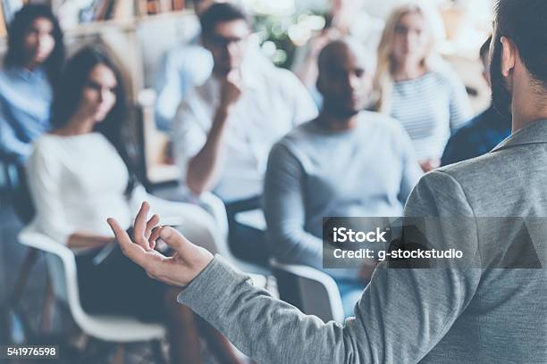 Business Coach Stock Photo - Download Image Now - Education Training Class, Seminar, Business
