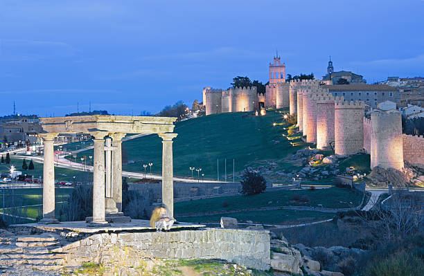 istock Avilla - The walls at dusk 541976966