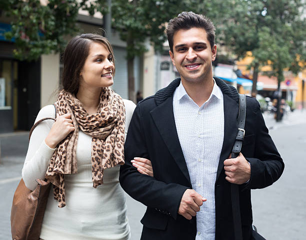 istock Handsome man with girlfriend outdoors 541978672