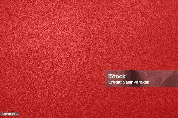 Red Leather Texture Stock Photo - Download Image Now - Leather, Red, Textured