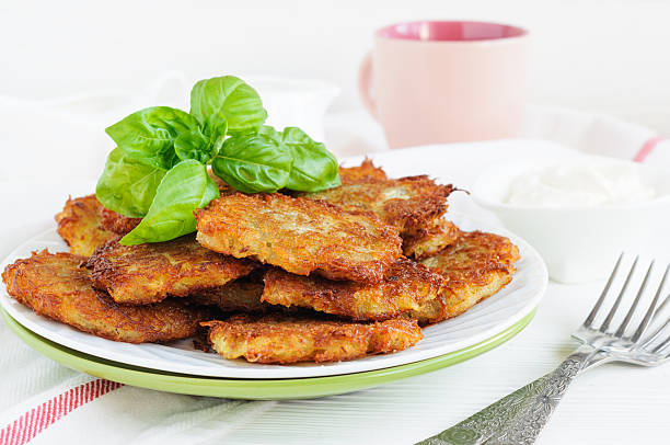 istock Plate of potato pancakes 541986604