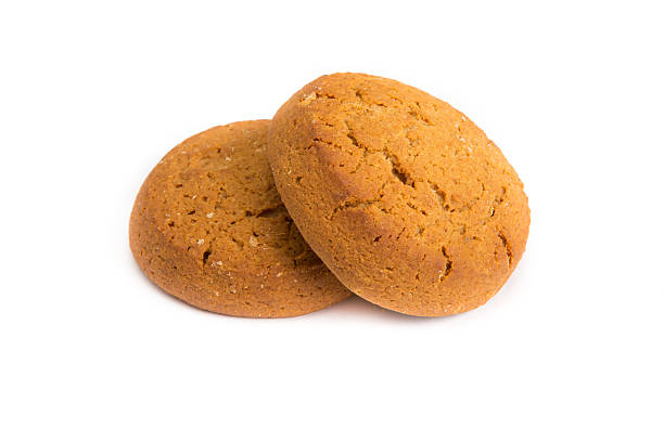 istock Oatmeal cookies on white 541989134