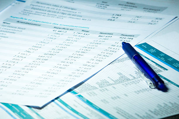 istock Business accounting background 541989188