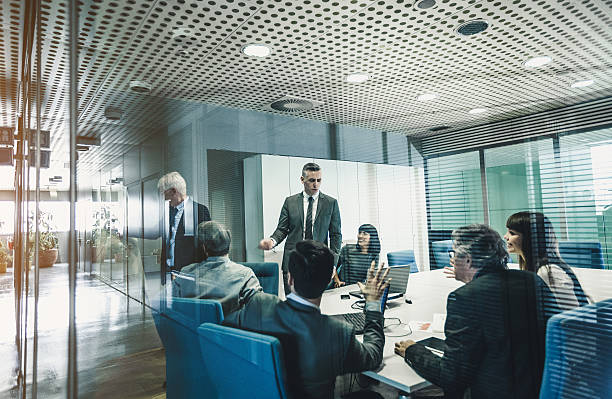 istock Business team at the office 541996034