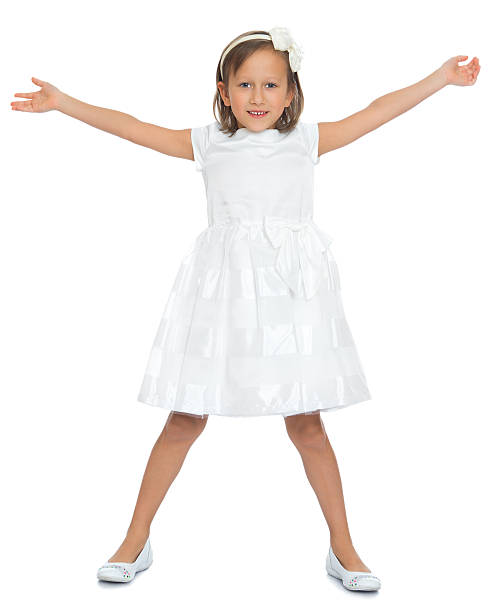 istock Girl in white dress 541996420