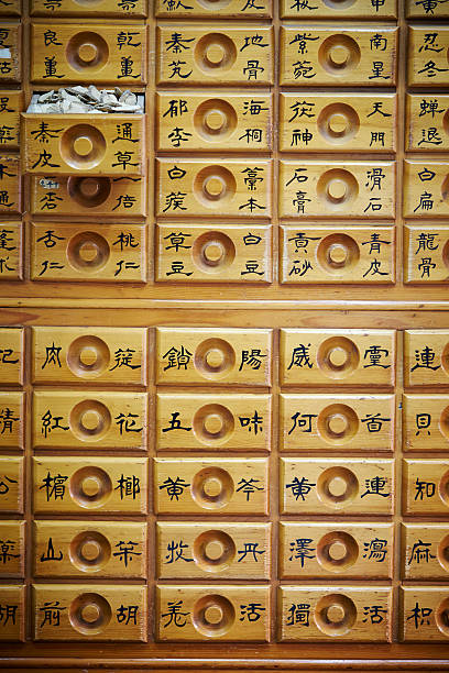 istock Drawers for Chinese herbal medicine 541998082